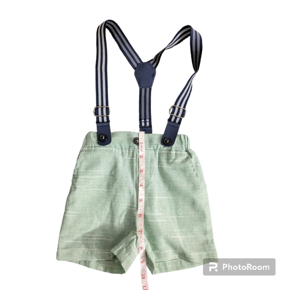 Baby Boy Suspender Pants. - Picture 4 of 9